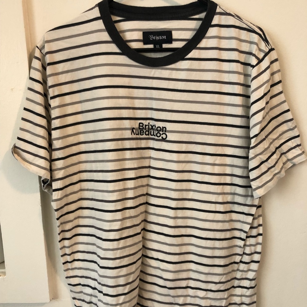 Brixton XL stripped t shirt